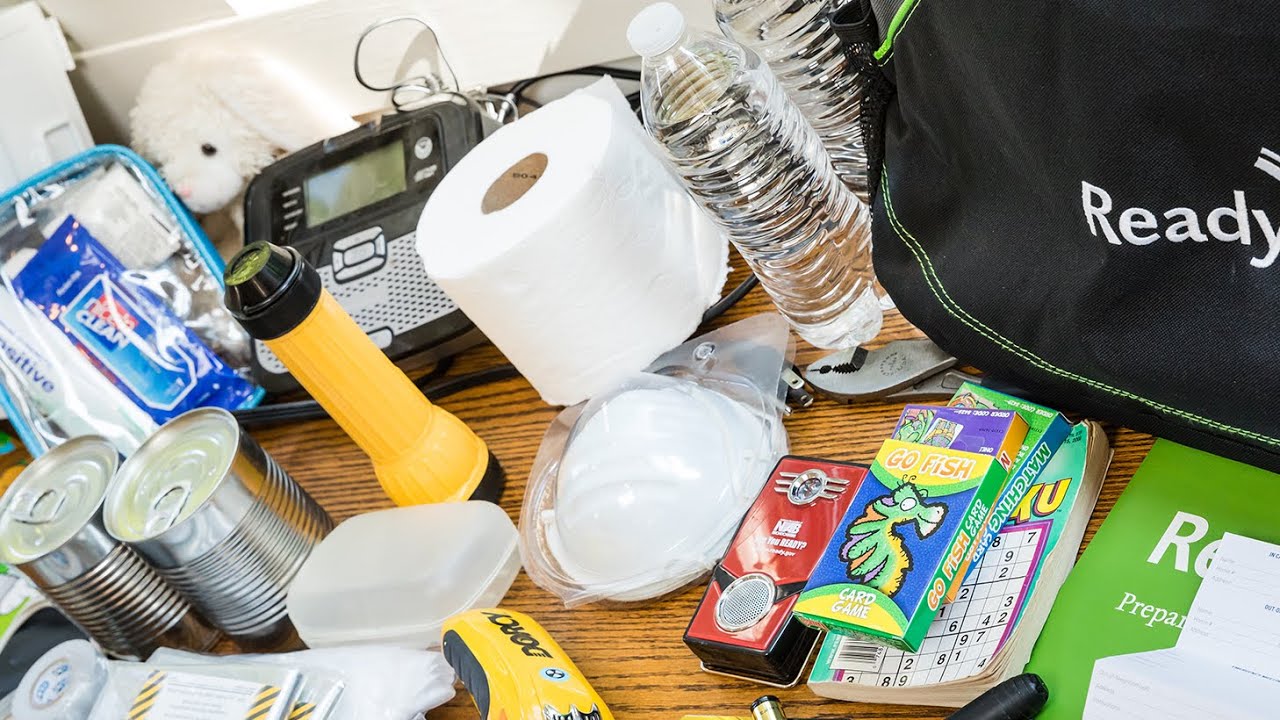 72 hour FEMA kit from Dollar Tree