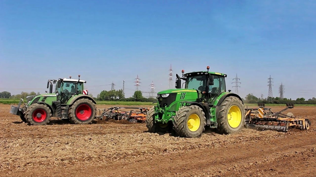 Preparazione terreno
2x Ma/ag Cultirapid 5m| John Deere 6175r/Fendt 724 vario