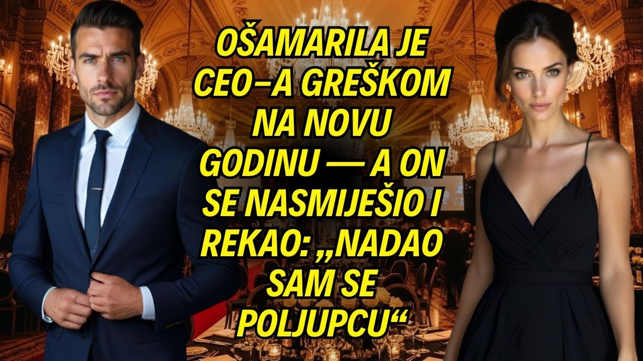 Ošamarila Je Ceo-a Greškom Na Novu Godinu — A On Se Nasmiješio I Rekao: „Nadao Sam Se Poljupcu“