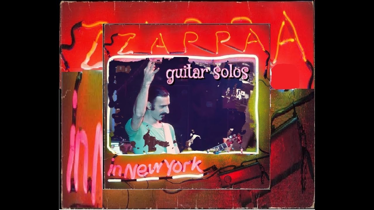 Frank Zappa Guitar Solos In New York (40th Anniversary)
