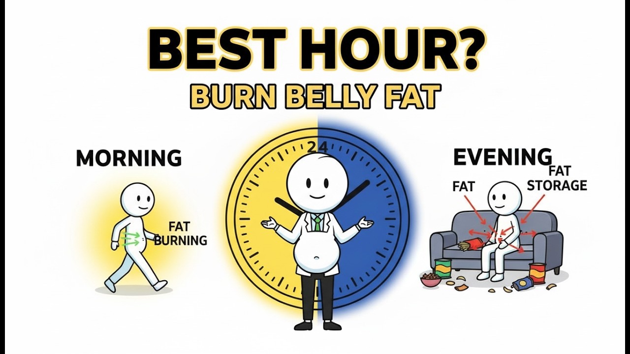 The Best Hour of the Day for Fat Loss (Metabolism Timing Explained)