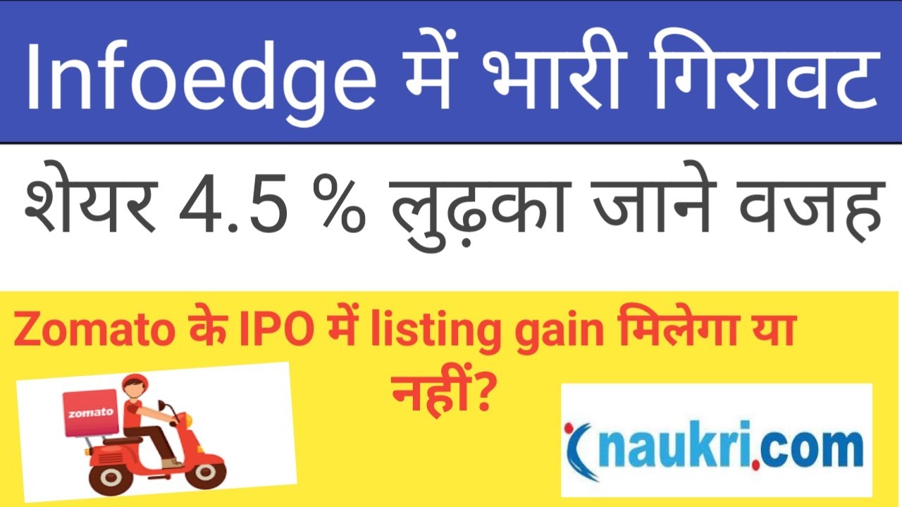Infoedge stock latest news | Infoedge share long term target | Zomato IPO #Infoedgesharelatest