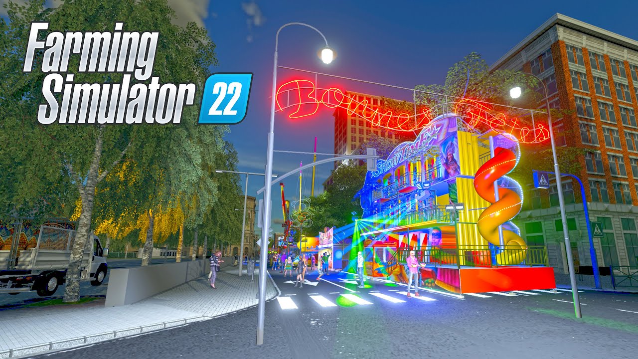 ABRIMOS la AVENIDA con TODAS las ATRACCIONES  | 🏡 FARMING 22