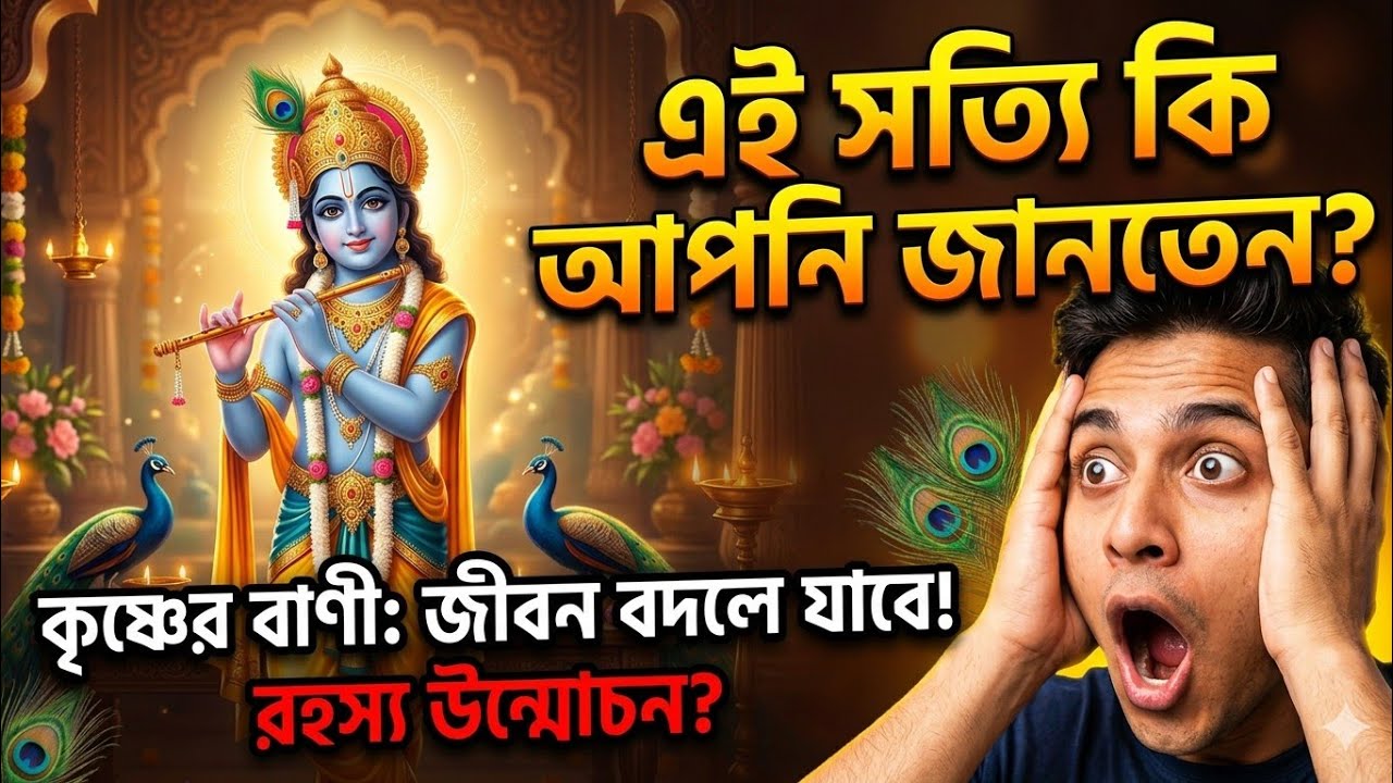 Krishna motivation in bengali | Krishna Katha | শ্রীকৃষ্ণের বানী | R intermedia 