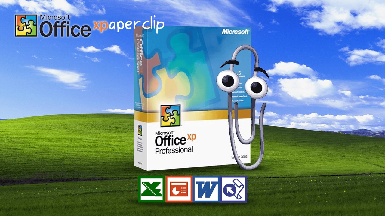 Windows XP - Office XPaper Clip.