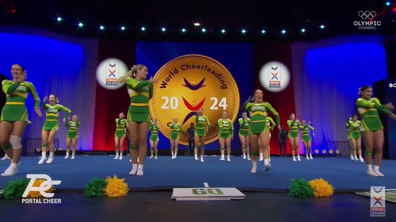 Team Australia All Girl Premier ICU World Cheerleading Championship 2024 Finals