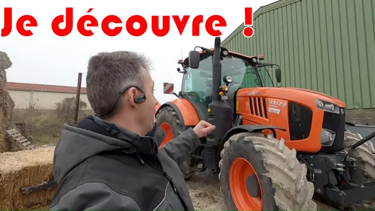Découverte du Kubota M7173 !