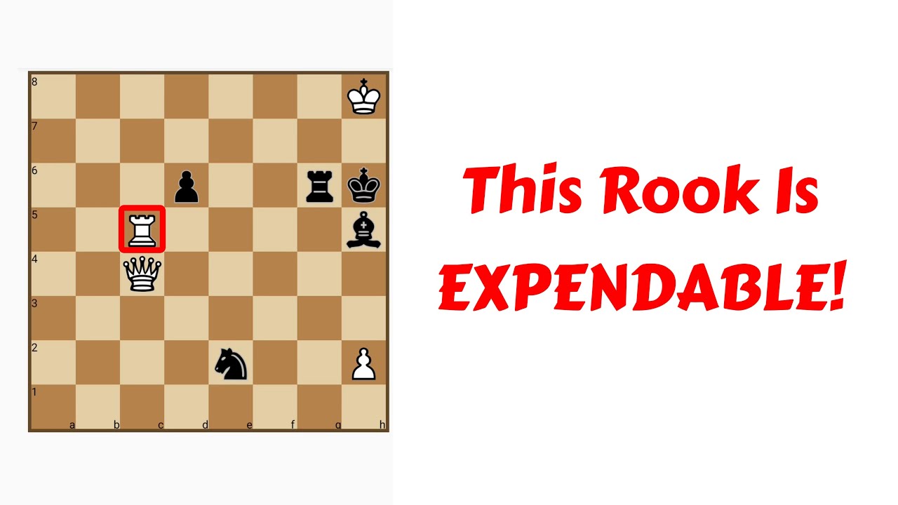 This Rook Is EXPENDABLE! (Mate in 5)