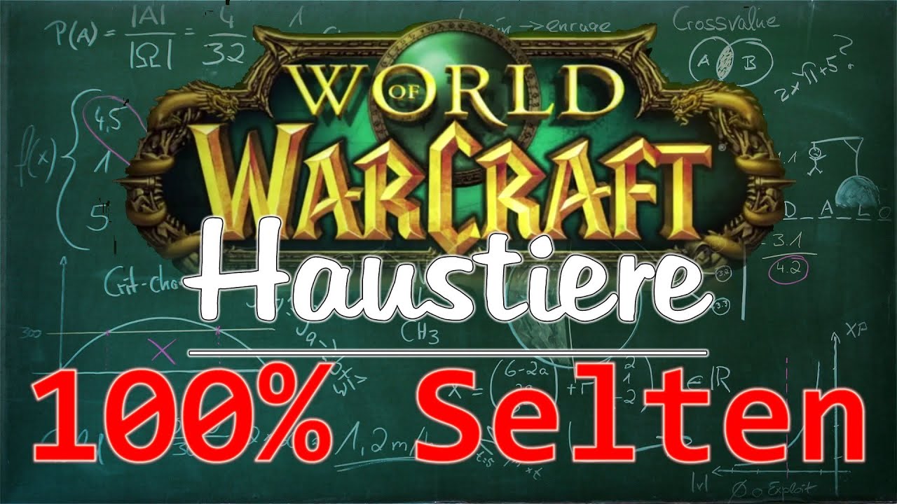 [DE] WoW - 100% seltene Haustiere fangen || CTC