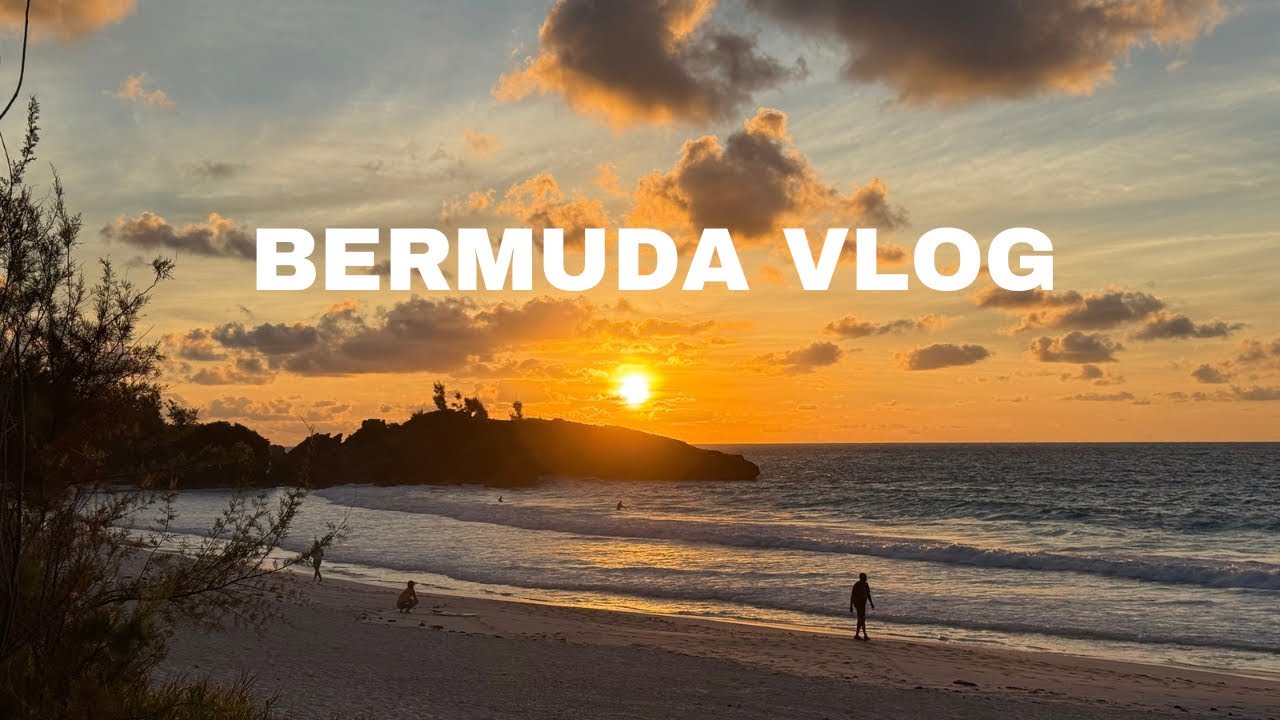 Sunrise at Horseshoe Bay + Walk to Warwick Long Bay | Bermuda Vlog