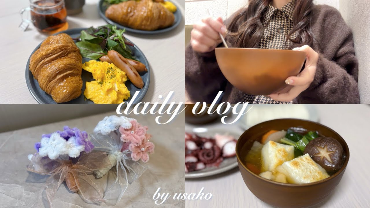 【vlog】引きこもる予定が、意外にアクティブだった年末年始休暇🎍
