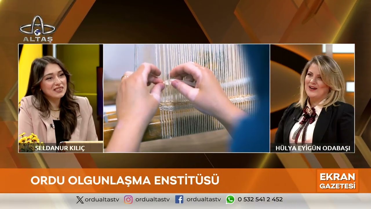Ekran Gazetesi | Ordu Olgunlaşma Enstitüsü Müdürü Hülya Eyigün Odabaşı