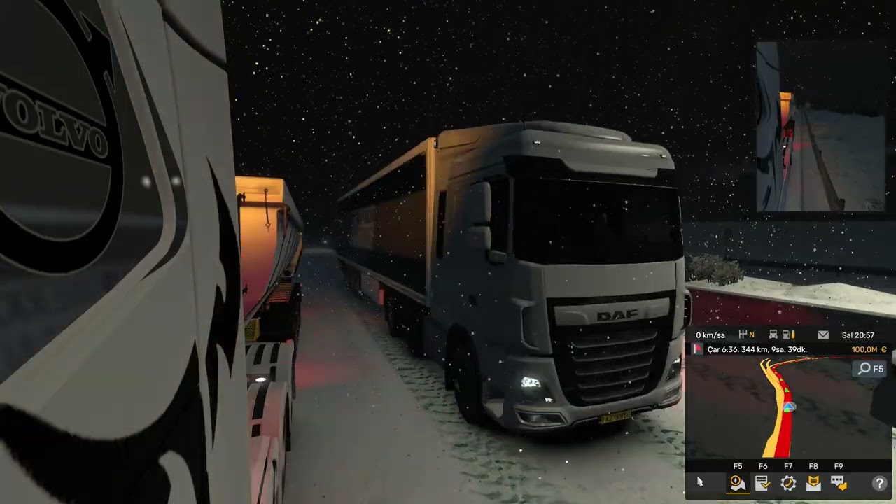 TRAFİKTE MAL TAŞIMAYA DEVAM EDİYORUZ  EURO TRUCK SİMULATÖR 2