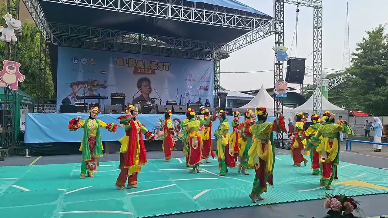 Tari Kreasi Tradisional Albafest 2023