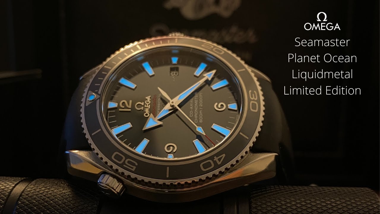 Omega Planet Ocean Liquidmetal Limited Edition Review