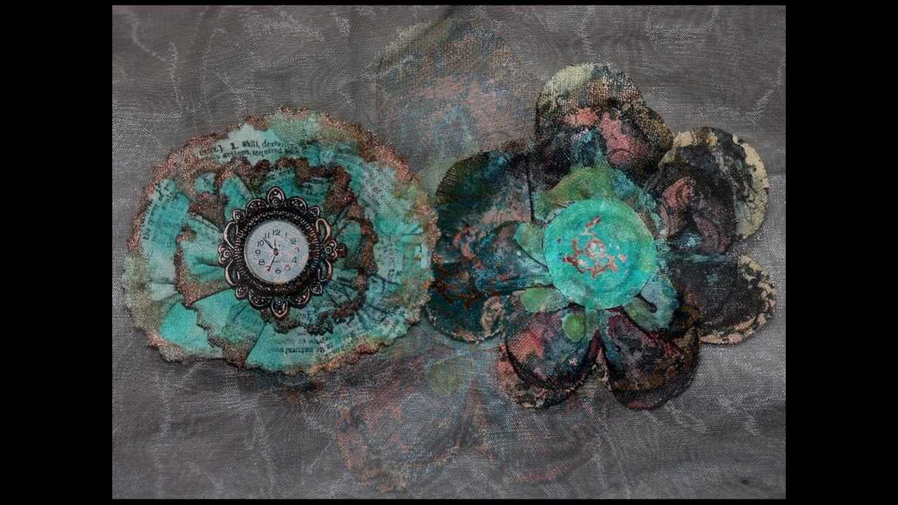 TEN Seconds Studio VerDay DT May '12 - Fabric Flower