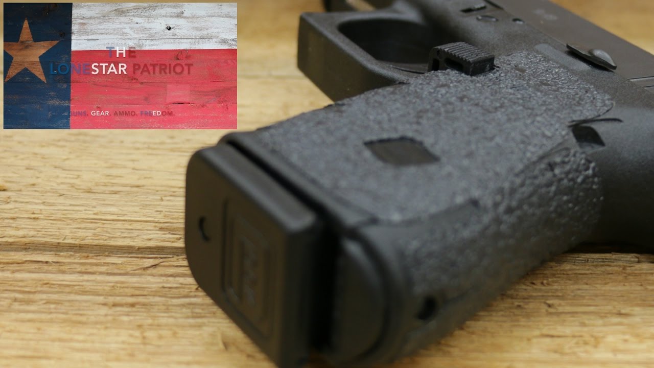 Glock Upgrade: Ghost Bullet Slide Release, Extended Magazine Release, & Grip Plug