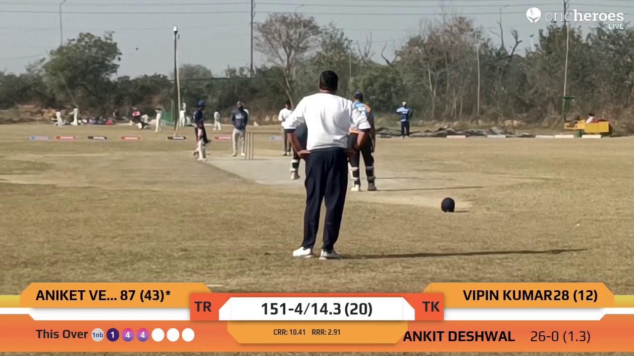 live cricket match | Individual live - AK Cricket Ground Ghaziabad