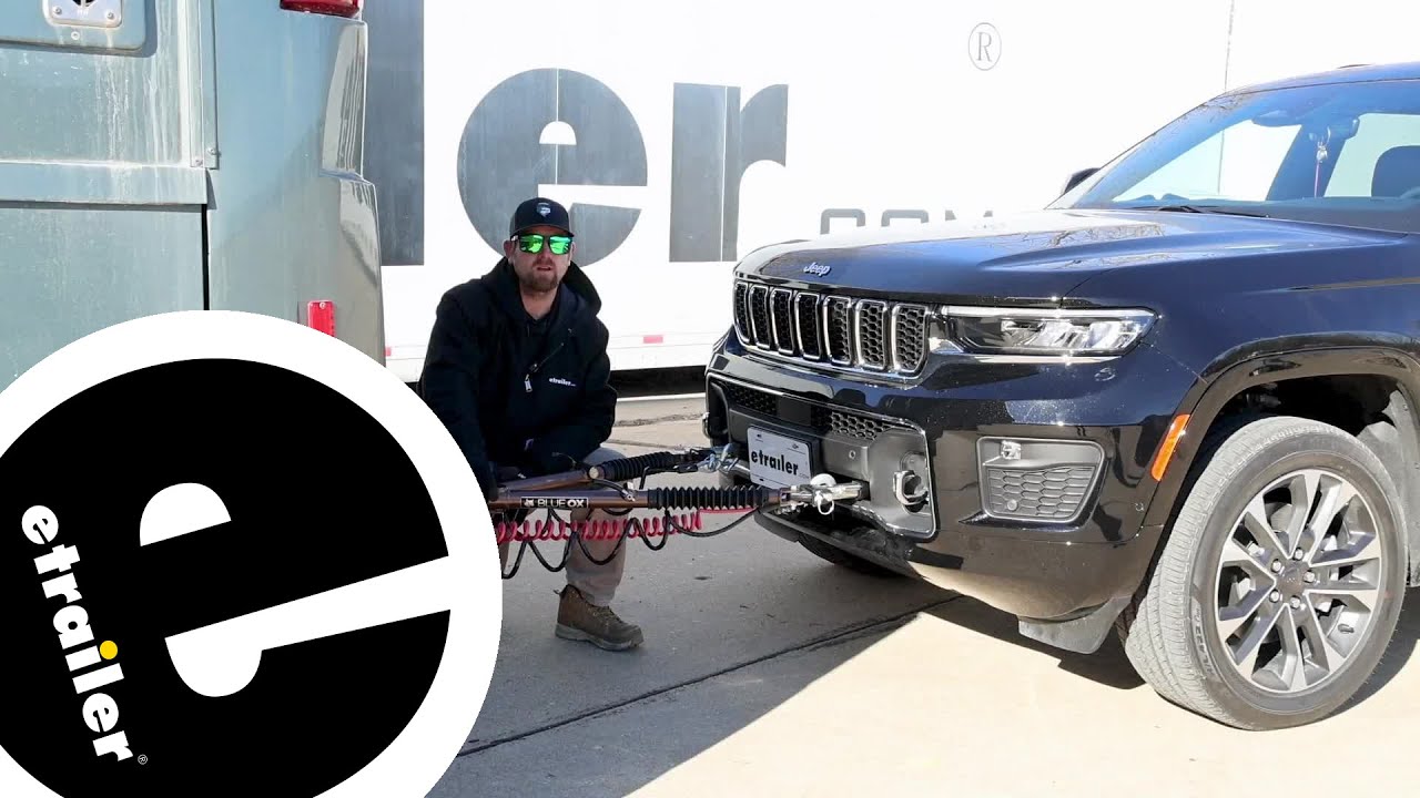 etrailer | 2024 Jeep Grand Cherokee L Blue Ox Avail Non-Binding Tow Bar: Complete Installation