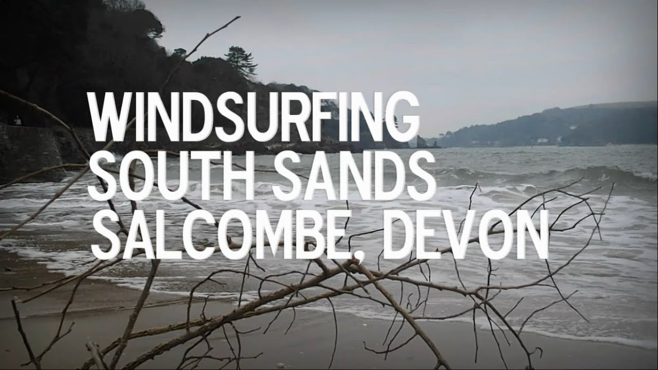 Windsurfing at Southsands Devon in -1C
