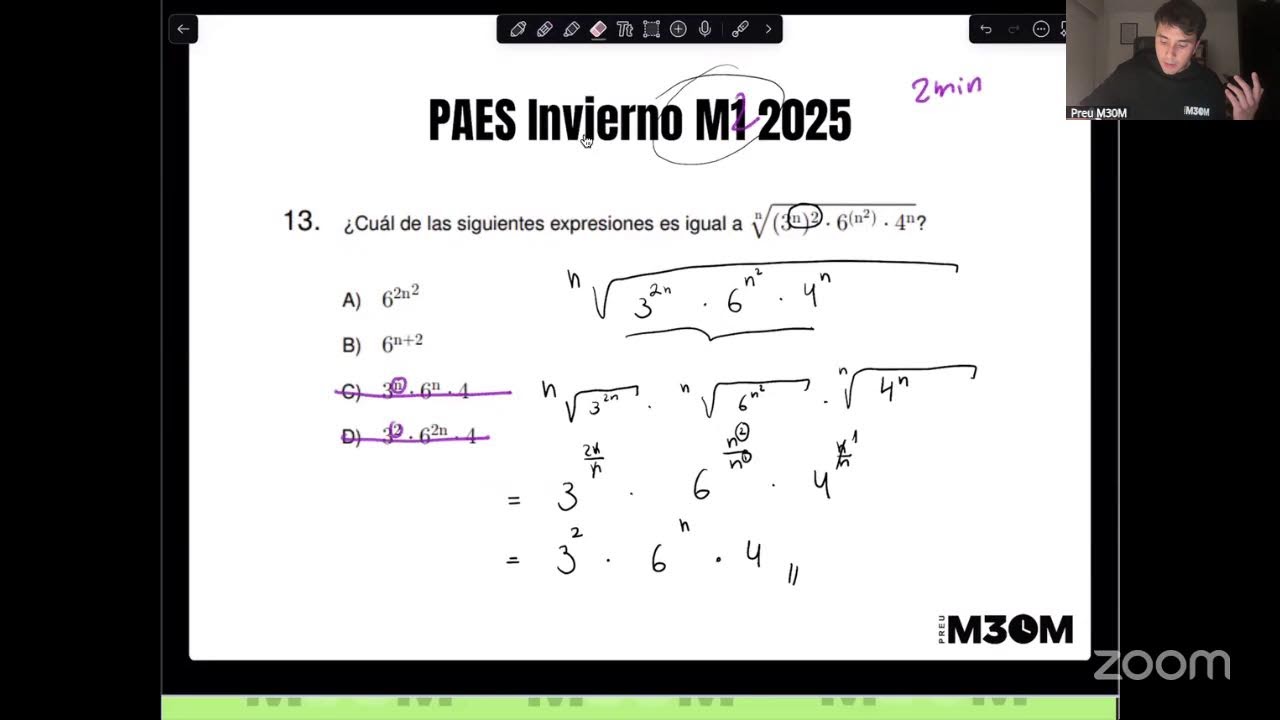 Matemática M1 Maratón M30M Día 1: Números