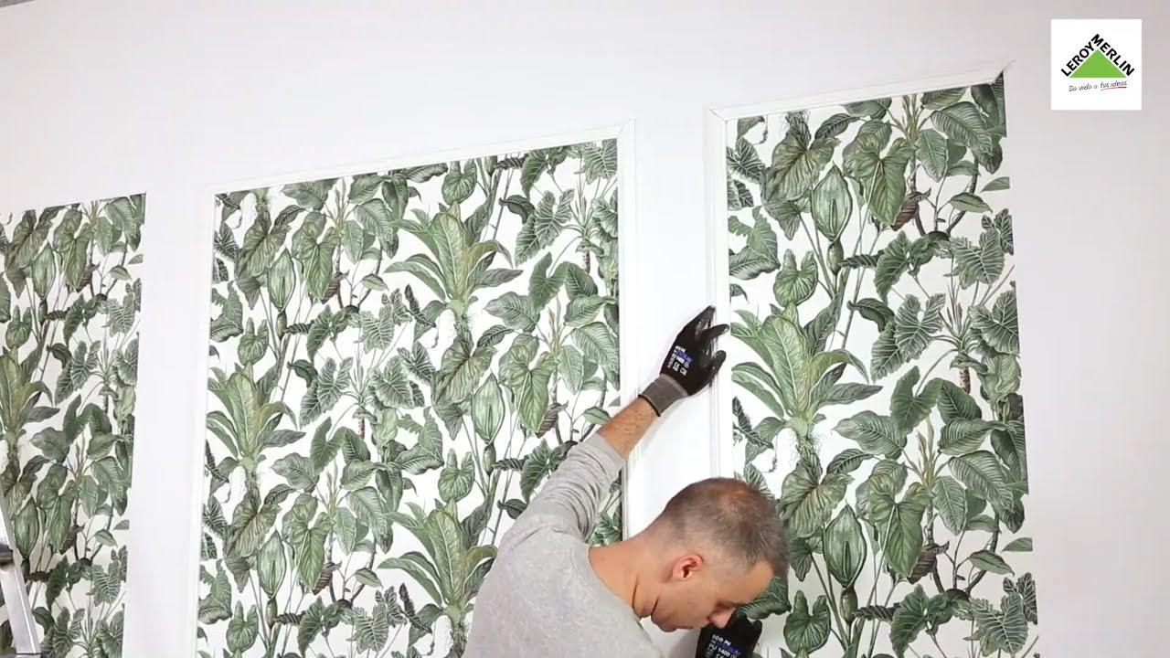 Instalar enmarcado con papel pintado | LEROY MERLIN