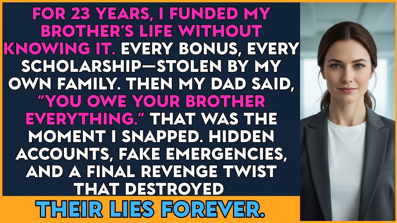 Dad Said “You Owe Your Brother Everything”—So I Paid One Bill… and Cut Them Off