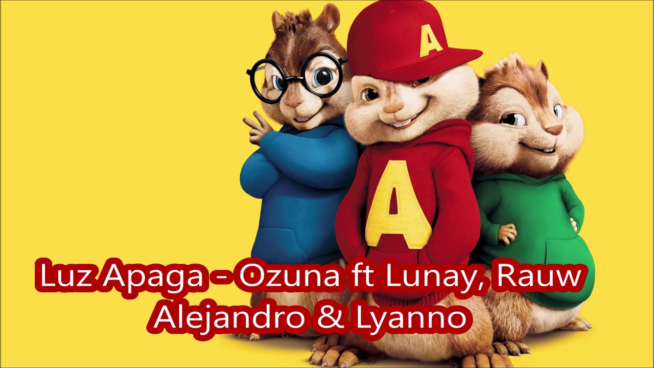 Luz apaga Ozuna ft Lunay, Rauw Alejandro & Lyanno - Alvin y las ardillas