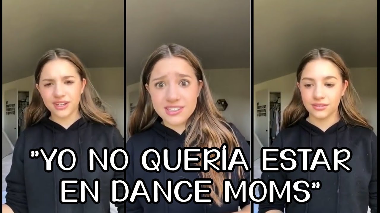 Mackenzie no quería estar en Dance Moms y dice no entender el por qué la gente lo ve (Subtitulado)