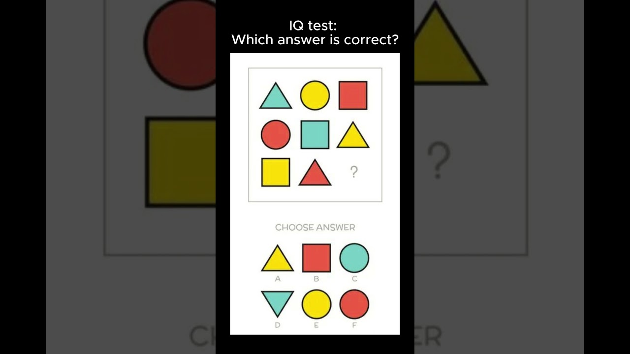 IQ test №20 for visual-spatial perception / #find #iqtest #opticalillusion #testing #think #iq