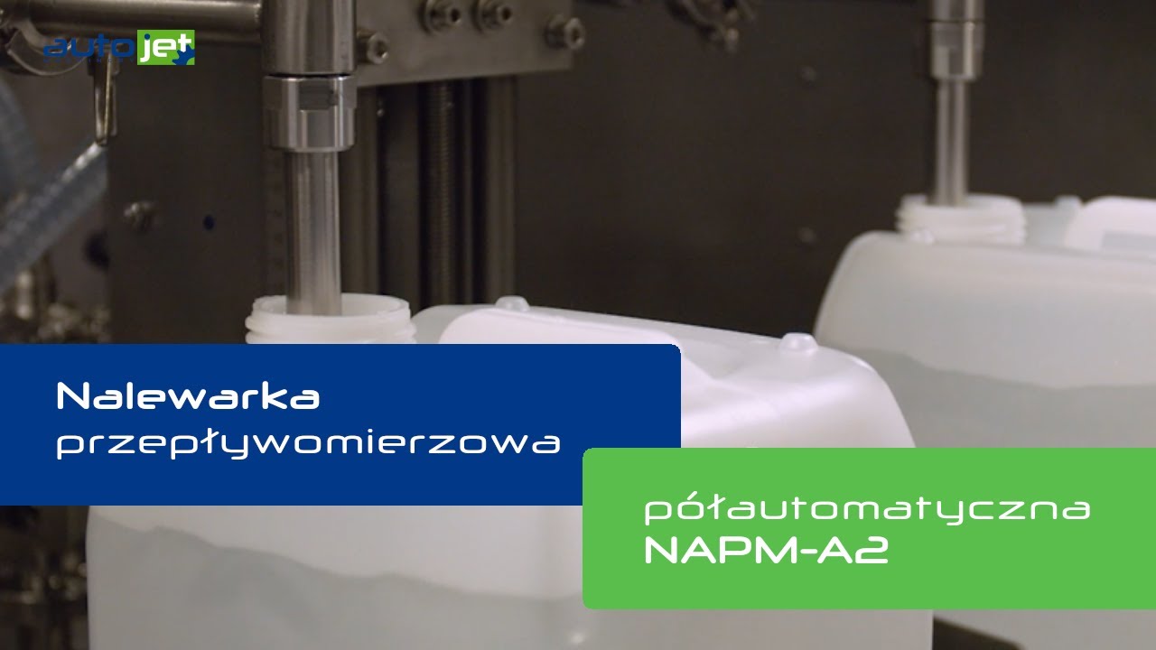 Nalewarka przepływomierzowa p&oacute;łautomatyczna - NAPM-A2 ⚙️ Autojet
