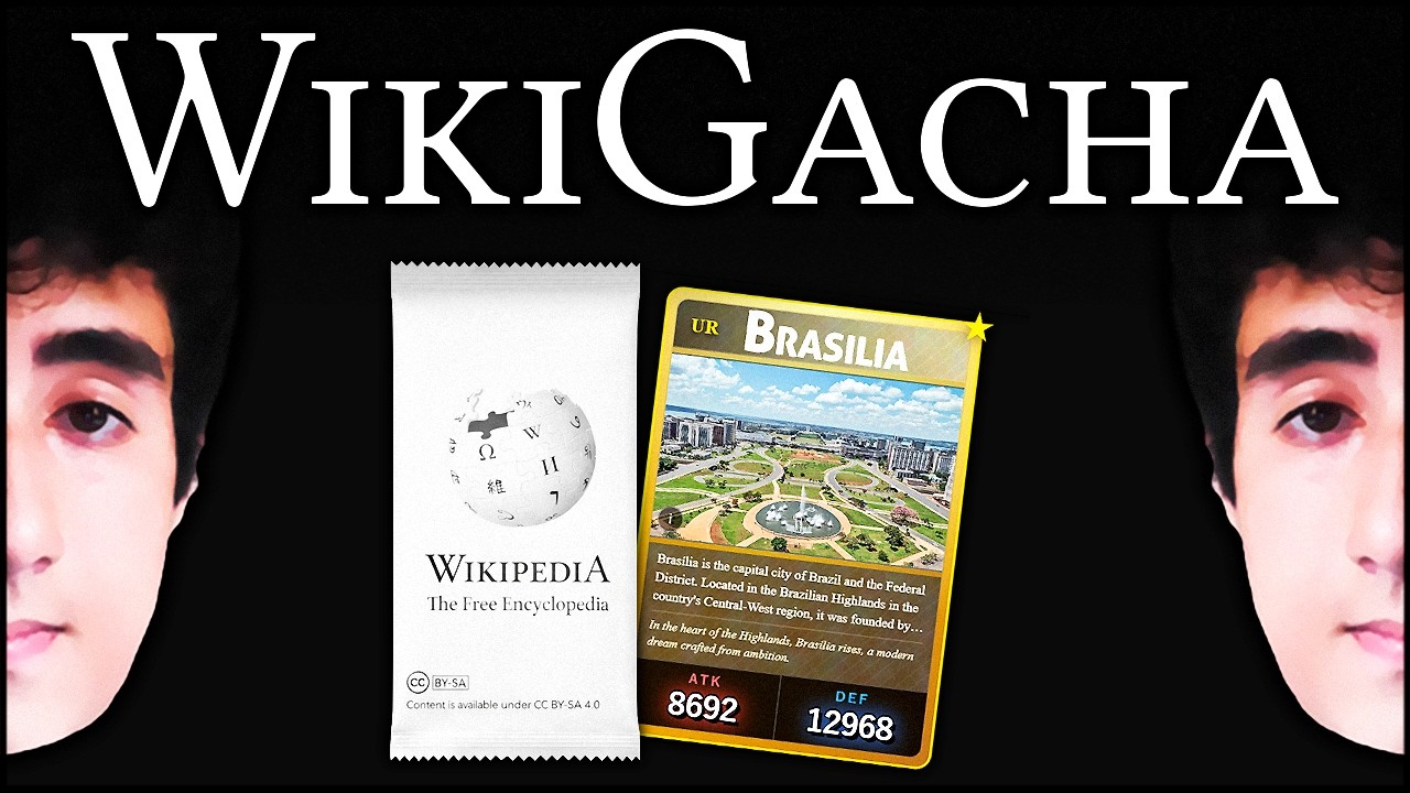 Felps ABRINDO CARTINHAS do WIKIPEDIA no WikiGacha 🌐