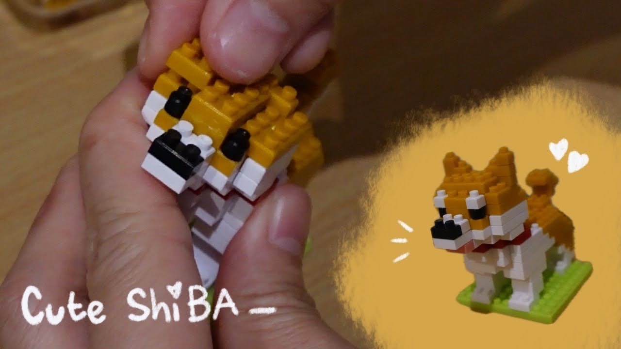 PETIT BLOCKS | SHIBA INU 🐶 | DAISO JAPAN 🇯🇵