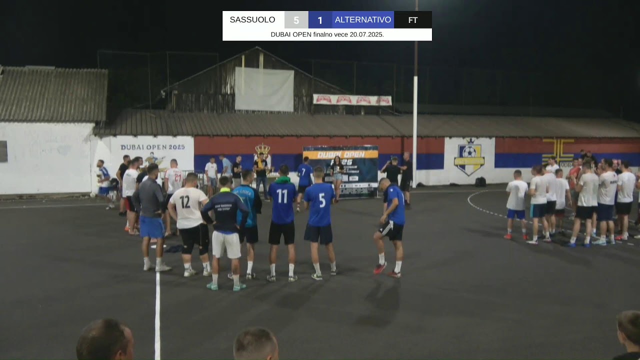 DUBAI OPEN finalno vece 20.07.2025. PRENOS UZIVO