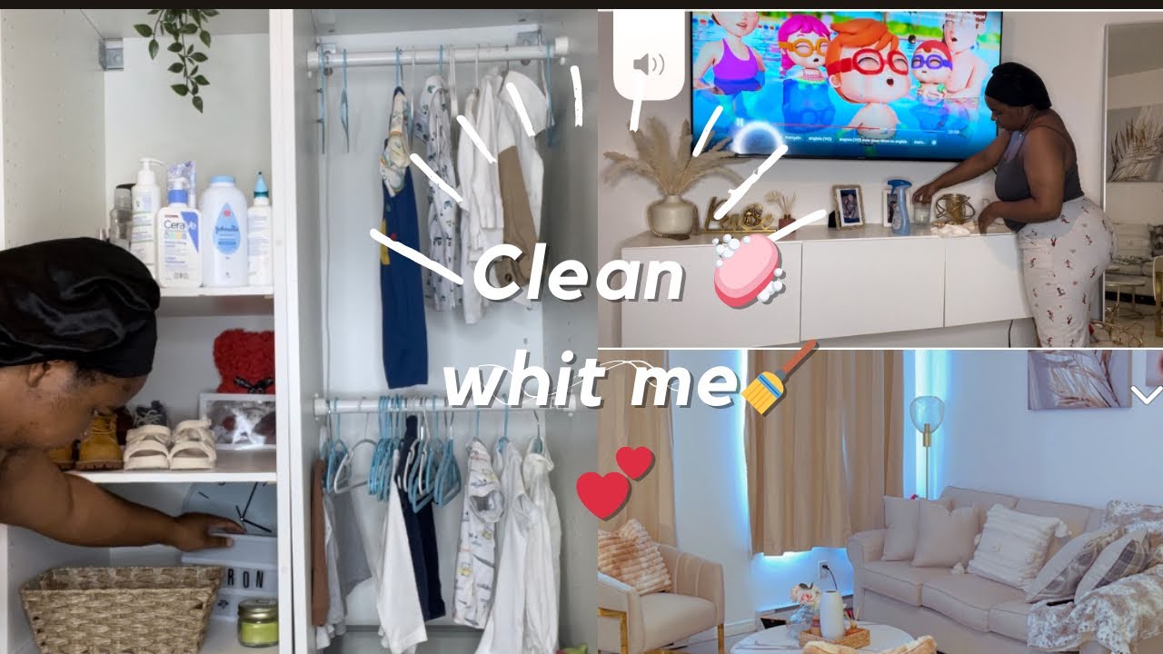 Clean with me 🧹🧼💕petit ménage nocturne