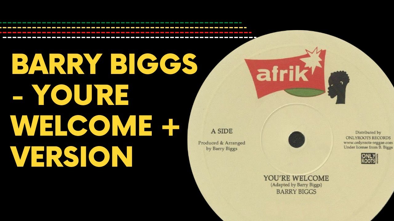 Barry Biggs - You`re Welcome + Version