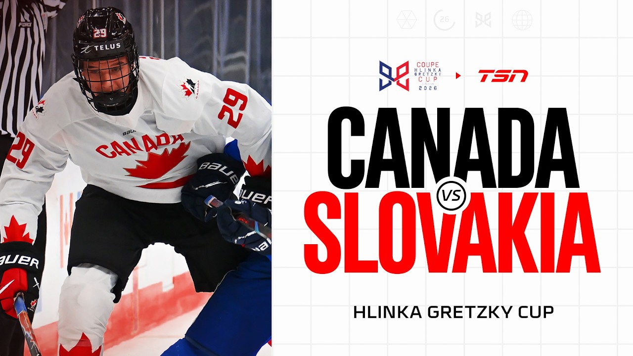 Canada vs. Slovakia Full Highlights | 2026 World Junior Summer Showcase