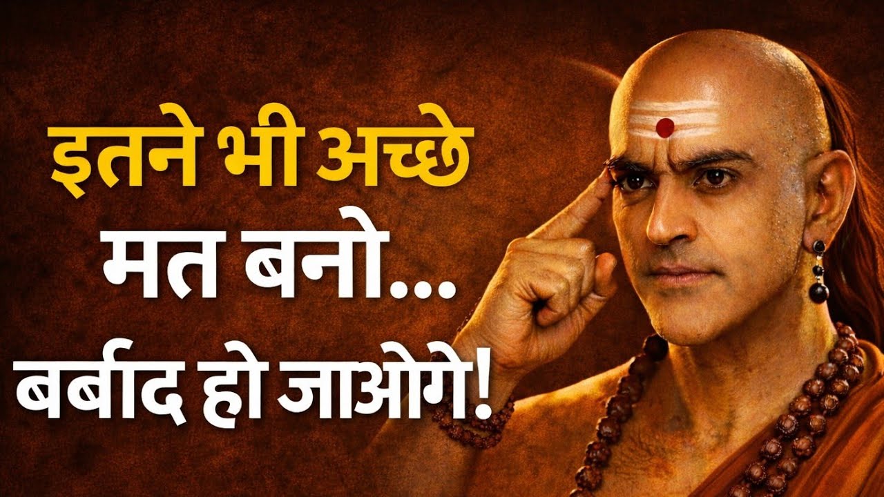  🔥 इतने भी अच्छे मत बनो कि लोग तुम्हें इस्तेमाल करने लगें !| Chanakya Niti 