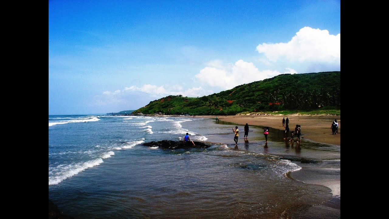Full Walk Through Of Vagator Beach Goa India Tourism Video