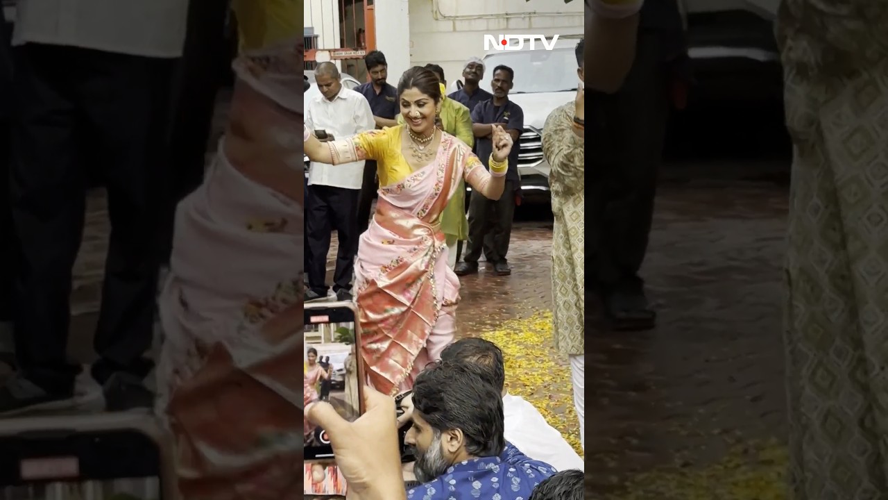 Ganesh Chaturthi: Shilpa Shetty, In Nauvari Saree, Dances Like No One's Watching