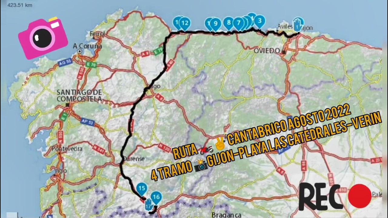 4 Tramo de nuestra Ruta Cantabrica 2022 en 🏍️✌️ 📸