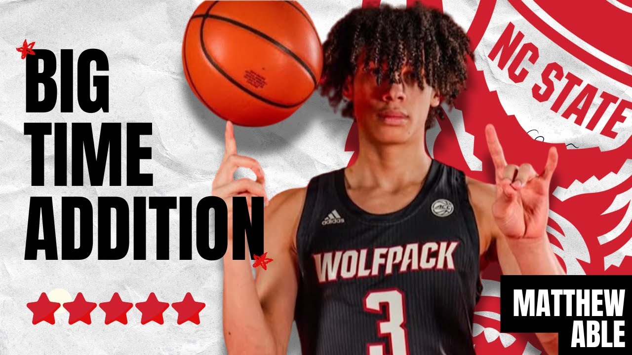 Why 5-Star Guard Matthew Able Is a HUGE Pickup for NC State | 2025 Prospect Breakdown