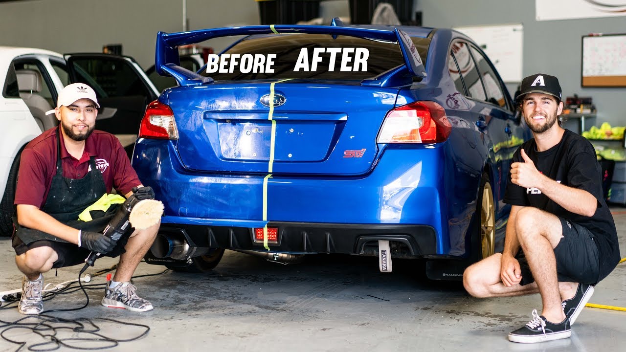 STi Gets Paint Correction! WOW
