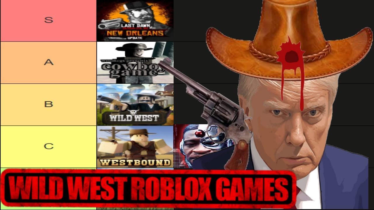 Играю почти во все игры серии Wild West в Roblox