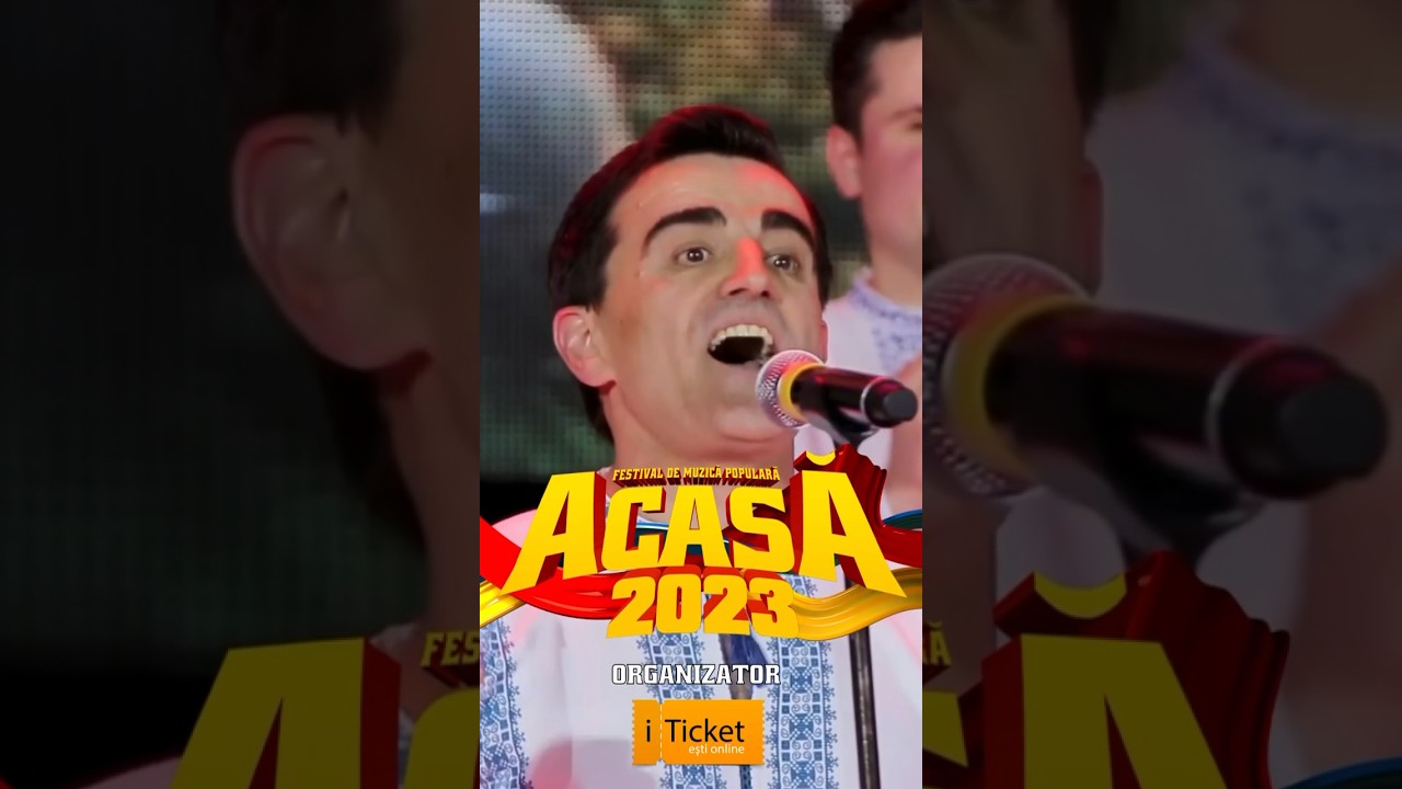 Haide lume, lasă grijile și graba și hai la festivalul de muzică populară &ldquo;Acasă&rdquo; ❤️💛🩵 #acasa
