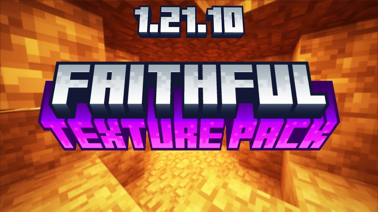 Как скачать и установить текстурный пакет Faithful в Minecraft 1.21.10
