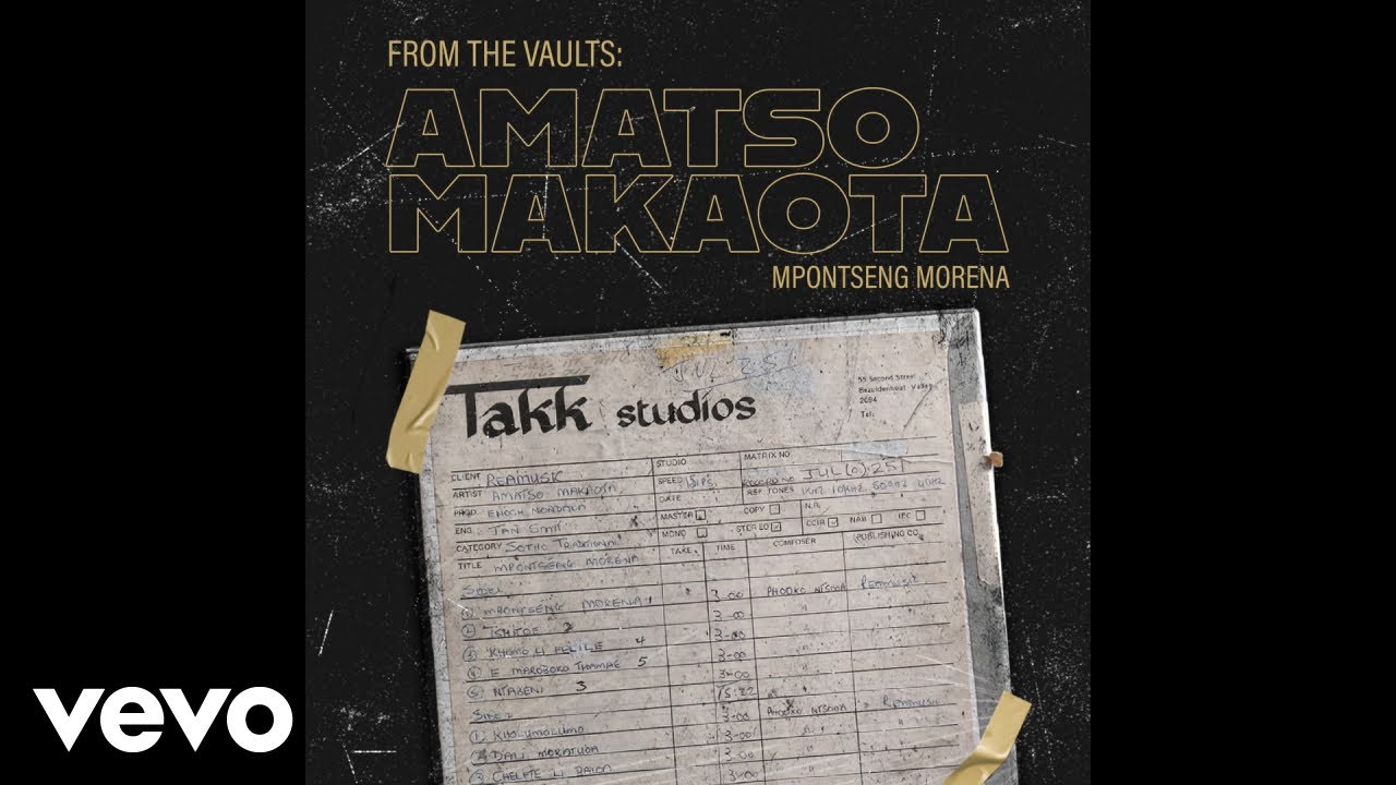 Amatso Makaota - Oa Lla Molamu (Official Audio)