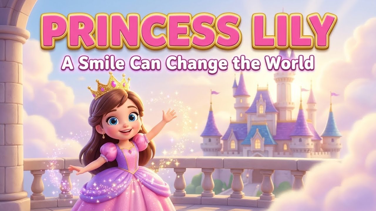 Princess Lily and the Magic Smile 👑😊  Moral Story for Kids  Princess Story in English