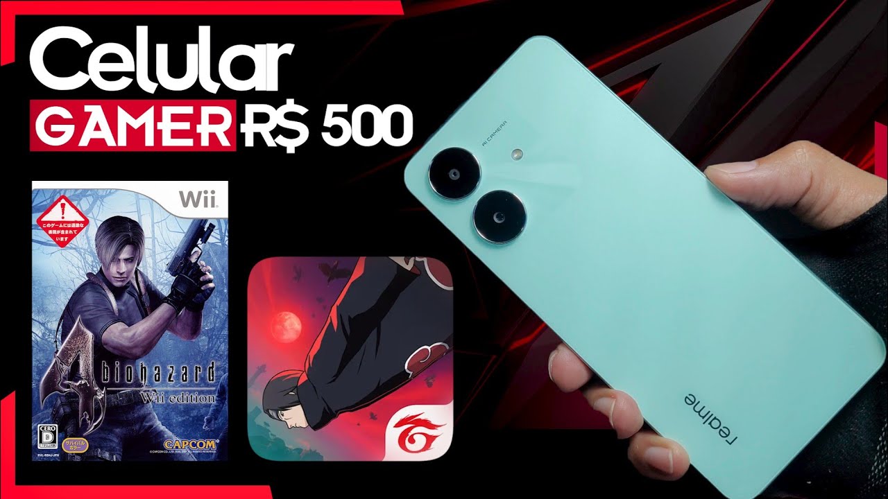 🌟Celular GAMER de R$ 500 roda até JOGOS de PC👌🏻