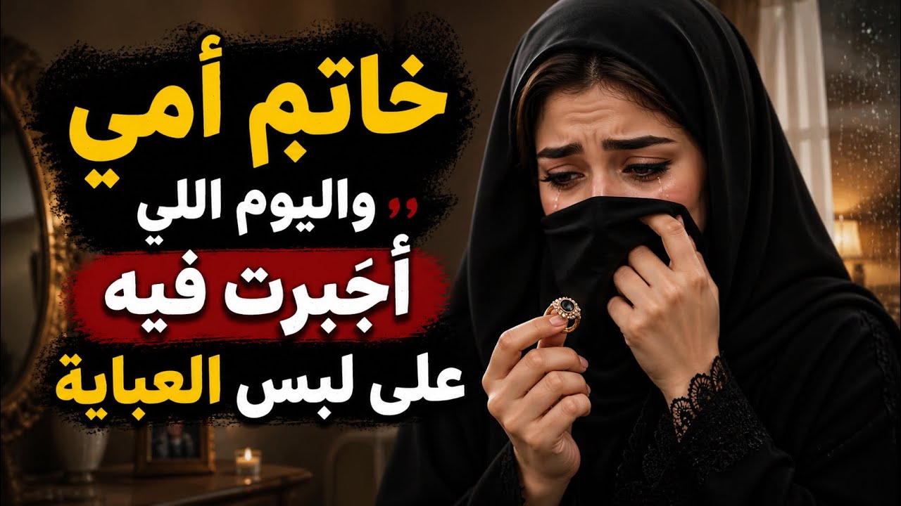 💍 خاتم أمي ،، واليوم الذي أُجبرت فيه على لبس العباية !